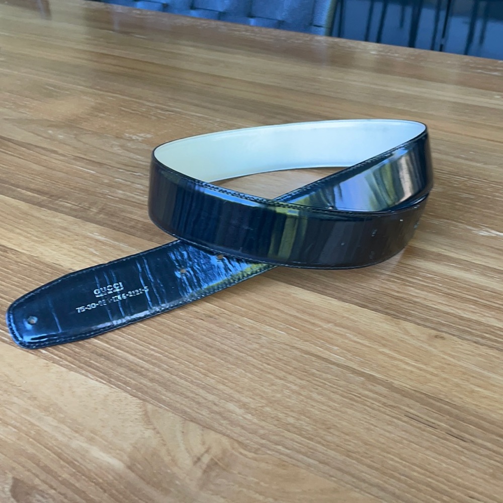 Genuine Circa 1992 Gucci Leather Belt